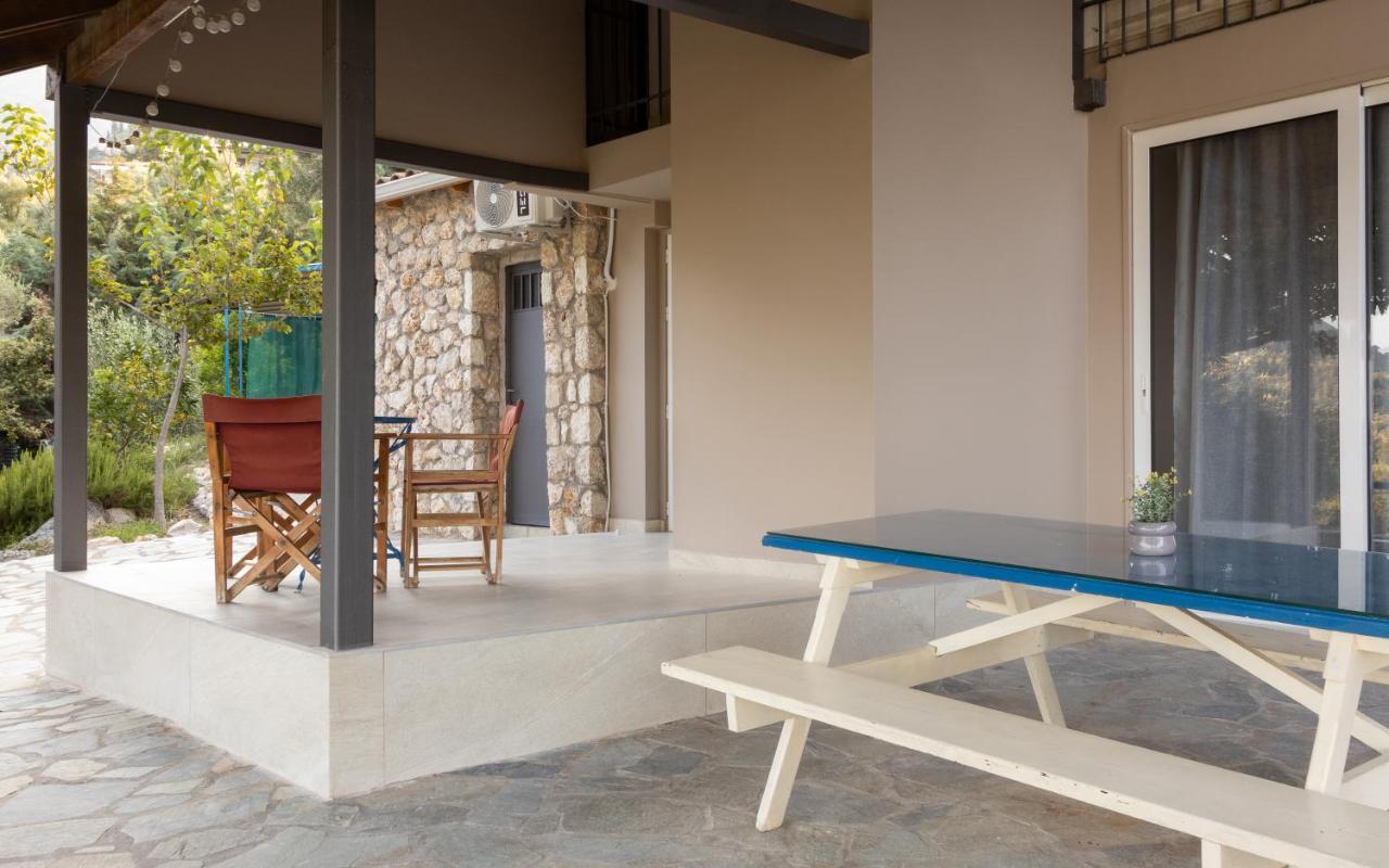 Marcon Stone House Nikiana Villa Bagian luar foto