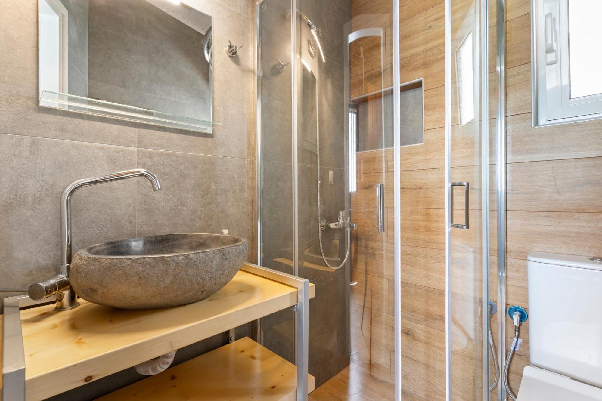 Marcon Stone House Nikiana Villa Bagian luar foto